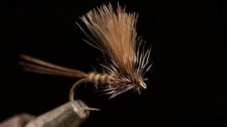 How to tie a dry Mayfly from Fishtec [upl. by Silyhp]