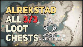 All Alrekstad Loot Chests Assassins Creed Valhalla [upl. by Mullen599]