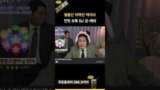 별 풍선 리액션 혜자다 전직 조폭 BJ 균케이 ㅋㅋㅋ 쿠팡플레이 SNL코리아 리부트 시즌6 김성균 [upl. by Rauscher]