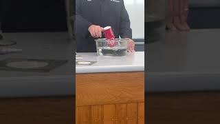 Collapsing Can Demonstration  Slow motion Implosion chemistry experiment implosion [upl. by Akemehs647]