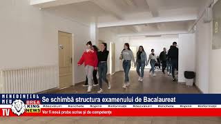 SE SCHIMBĂ STRUCTURA EXAMENULUI DE BACALAUREAT [upl. by Oironoh]