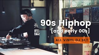 FULL VINYL  90s 00s Hiphop set  DJ ONELOOP [upl. by Reggis]