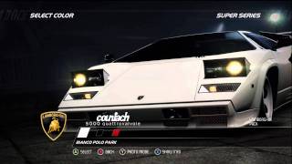 NFSHPRacerSuper Series Lamborghini Countach 5000 Quattrovalvole HD [upl. by Ahsirhcal52]