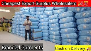 Cheapest Export Surplus Wholesaler in Delhi  मार्किट से सबसे सस्ता और सबसे अच्छा स्टॉक मिलेगा [upl. by Whiffen396]