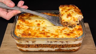 Die beste hausgemachte Lasagne Sie werden nie wieder Lasagne kaufen [upl. by Ennyroc998]