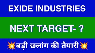 Exide Industries Share Latest News  Exide Industries Share news today Exide Industries Share price [upl. by Reo]