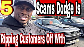 The 5 Biggest SCAMS Dodge Dealerships Try To Sell You Dont Pay For These SCAMS At Any Dealership [upl. by Selle]