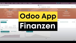 Odoo Accounting  Tutorial in Deutsch [upl. by Arres]