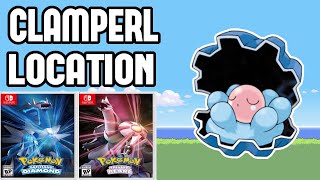 How to Get Clamperl in Pokemon Brilliant Diamond amp Shining Pearl [upl. by Morgenthaler]