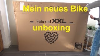 Fahrrad XXL unboxing Giant ToughRoad SLR2  2018 28 Zoll Diamant [upl. by Munn]