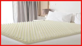 Vaunn Medical Egg Crate Mattress Topper Ventilated Convoluted Foam [upl. by Asilana]