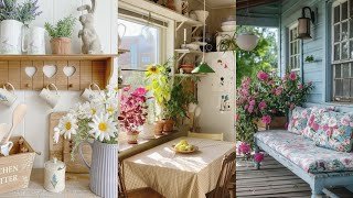 100 Elegant Cottage Decor Ideas with Floral Accents Timeless Inspiration for a Charming Home [upl. by Arvin221]