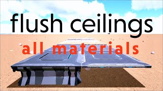 flush ceiling generators for all materials  Ark Survival Evolved 131 [upl. by Soluk283]