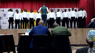 🎉ELANGENI TVET COLLEGE  MALE CHOIR🎊 ✨A RE YENG BANA✨ COSACSA 2024 CONDUCTED BY MR MLAMBO👌 [upl. by Nniuq668]