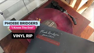 Phoebe Bridgers  I Know The End Vinyl RIP Playing  from “Punisher” [upl. by Ydollem]