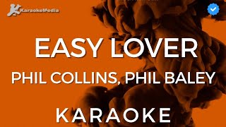 Phil Collins Phil Baley  Easy Lover KARAOKE Instrumental with backing vocals [upl. by Acie]