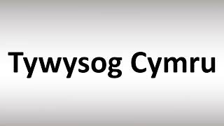 How to Pronounce Tywysog Cymru [upl. by Case263]