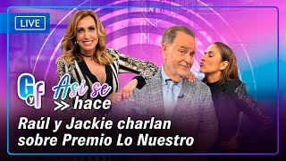 Detrás de Cámaras El Gordo y La Flaca desde los ensayos de Premio lo Nuestro junto a Jackie Guerrido [upl. by Norehs447]