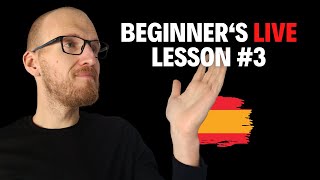 Lesson 3  Beginners course for the Spanish with Qroo Paul community [upl. by Revlys]