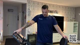 Dskeuzeew Cyclette Pieghevole Allenamento Completo a Casa in 30 Minuti Recensione  Unboxing [upl. by Brucie543]