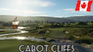 PGA Tour 2K23  Cabot Cliffs LiDAR Iconic Golf Course [upl. by Sissie]