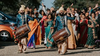 Drummers Delight  Dhol Players  The ULTIMATE Wedding Entrance [upl. by Gwendolyn]