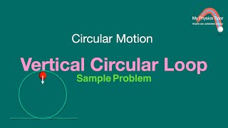 Uniform Circular Motion  Vertical Circular Loop uniformcircularmotion [upl. by Nimajnab]