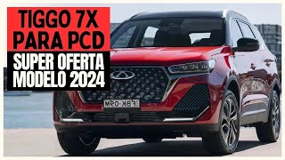 NOVO TIGGO 7X SPORT DISPONÍVEL PARA PCD LUXUOSO CONFORTÁVEL E COM ISENÇÃO [upl. by Kirtap]