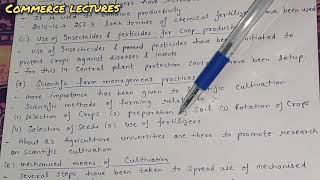 Agrarian reforms  reforms in indian agriculture  class 12 indian economic development [upl. by Naldo290]