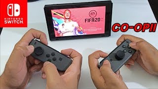 HOW to Play Switch FIFA 2020 MULTIPLAYER MODE [upl. by Leirbag]