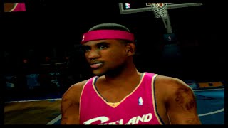 NBA Live 2005 3 Point Contest LeBron vs Reggie Miller vs Iverson and More [upl. by Sydalg]