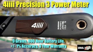 4iiii Precision 3 Power Meter Feature 800 Hours Battery Life amp More [upl. by Fernyak]