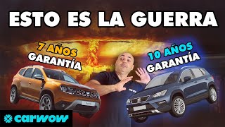 ¡ESTO ES LA GUERRA DACIA AMPLÍA a 7 AÑOS de GARANTIA SEAT a 10 AÑOS ¿y TOYOTA 15 QUÉ ESTÁ PASANDO [upl. by Annoid957]