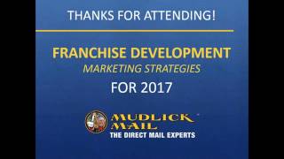 Franchise Development Marketing Strategies for 2017 [upl. by Bakemeier594]