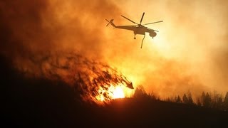 Wildfires force evacuations in Idaho and Utah [upl. by Aicilram]