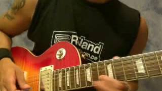 Dont Cry guitar solo demo and lesson [upl. by Yhtuv]