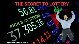 Lottery Strategy Secret To Win Pick 3 Method Part 1 [upl. by Forester174]