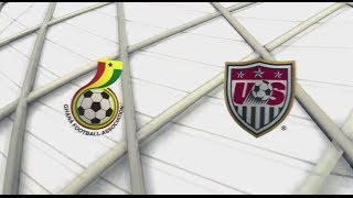 USA VS GHANA FIFA WORLD CUP 2014 OFFICIAL FULL MATCH WITH COMMENTARY RESULT in video game sim [upl. by Raimondo71]