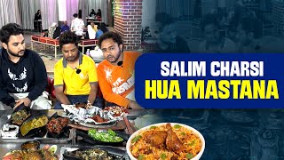 Salim Charsi Hua Mastana  Nawab Dhaba Bhiwandi  Best Food Destinaion  Zuber Shaik Food Vlogs [upl. by Landa]