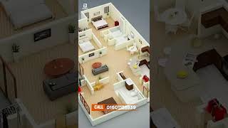 Floor Plan 3D View ।।Bongo Architect [upl. by Odraccir755]