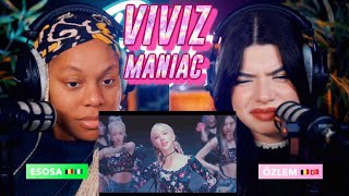 VIVIZ 비비지  MANIAC MV reaction [upl. by Massab]