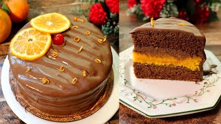 Delicious Chocolate Orange Cake 🍊🎂 Recipe By Chef Maria  Super Moist Chocolate Orange Cake [upl. by Fairbanks675]