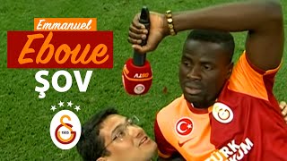 Emmanuel Eboue Şov  Galatasaray [upl. by Kallista183]