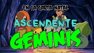 ASCENDENTE GEMINIS EN LA CARTA NATAL   ZOMBIE OMG [upl. by Calv822]