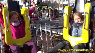 High Impress Oberschelp Onride Rheinbacher Kirmes 2014 by kirmesmarkus [upl. by Sherburne]