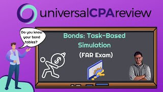 Bonds Task Based Simulation  CPA Exam FAR [upl. by Akselav]