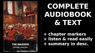 The Warden ⭐ By Anthony Trollope FULL Audiobook [upl. by Anecuza543]