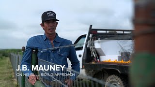 JB Mauney on bull riding and toughness You cant teach try [upl. by Gaither]