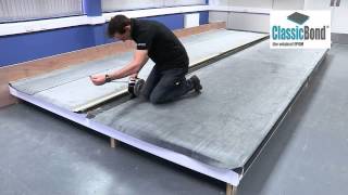 Installing ClassicBond ® EPDM To A Roof With A Seam [upl. by Chrissy]