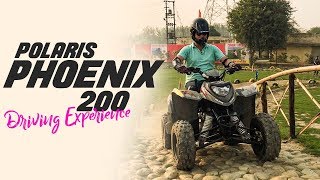 Polaris Phoenix 200 Ride Experience  हर रास्ते का असली KING [upl. by Atsed687]